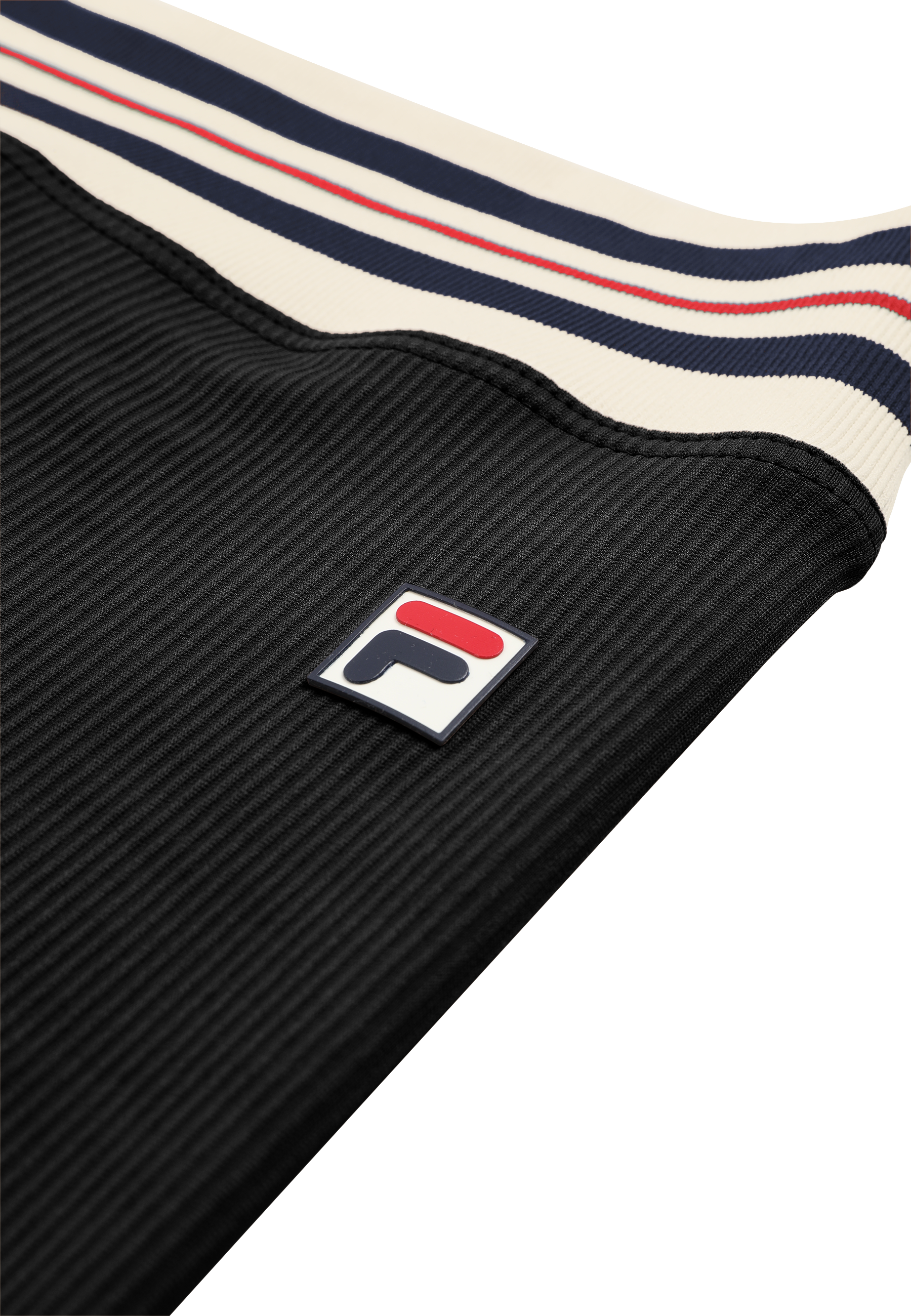 Legging De Sport À Bande Heritage - Noir