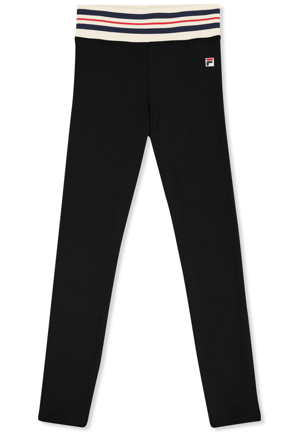 Legging De Sport À Bande Heritage - Noir