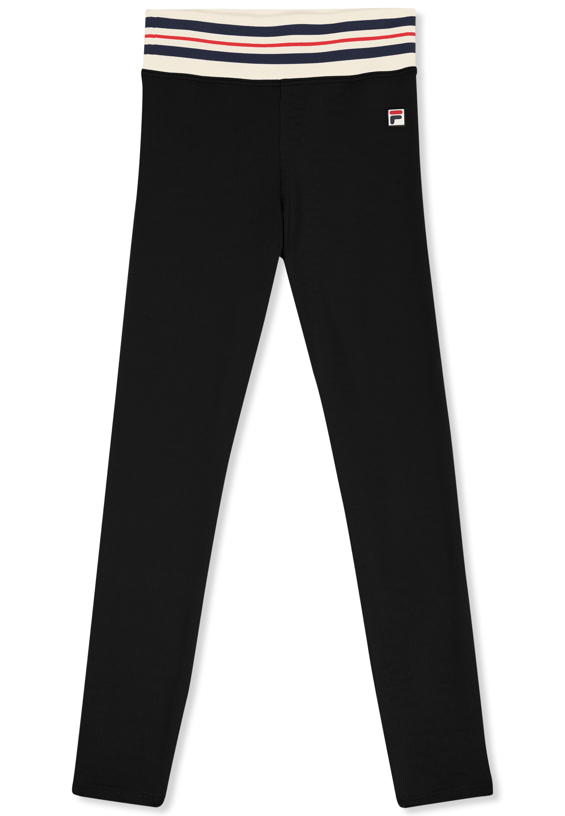 Legging De Sport À Bande Heritage - Noir