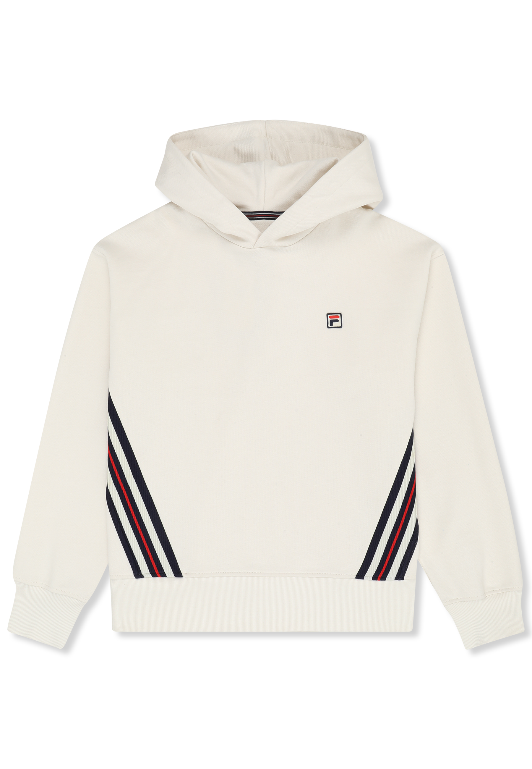 Hoodie À Bande Heritage Ample - Aigrette