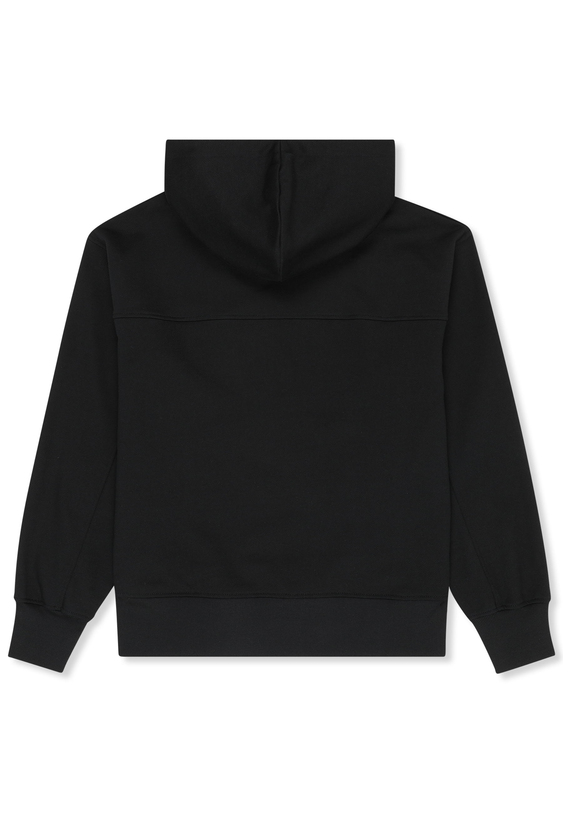 Hoodie À Bande Heritage Ample - Noir