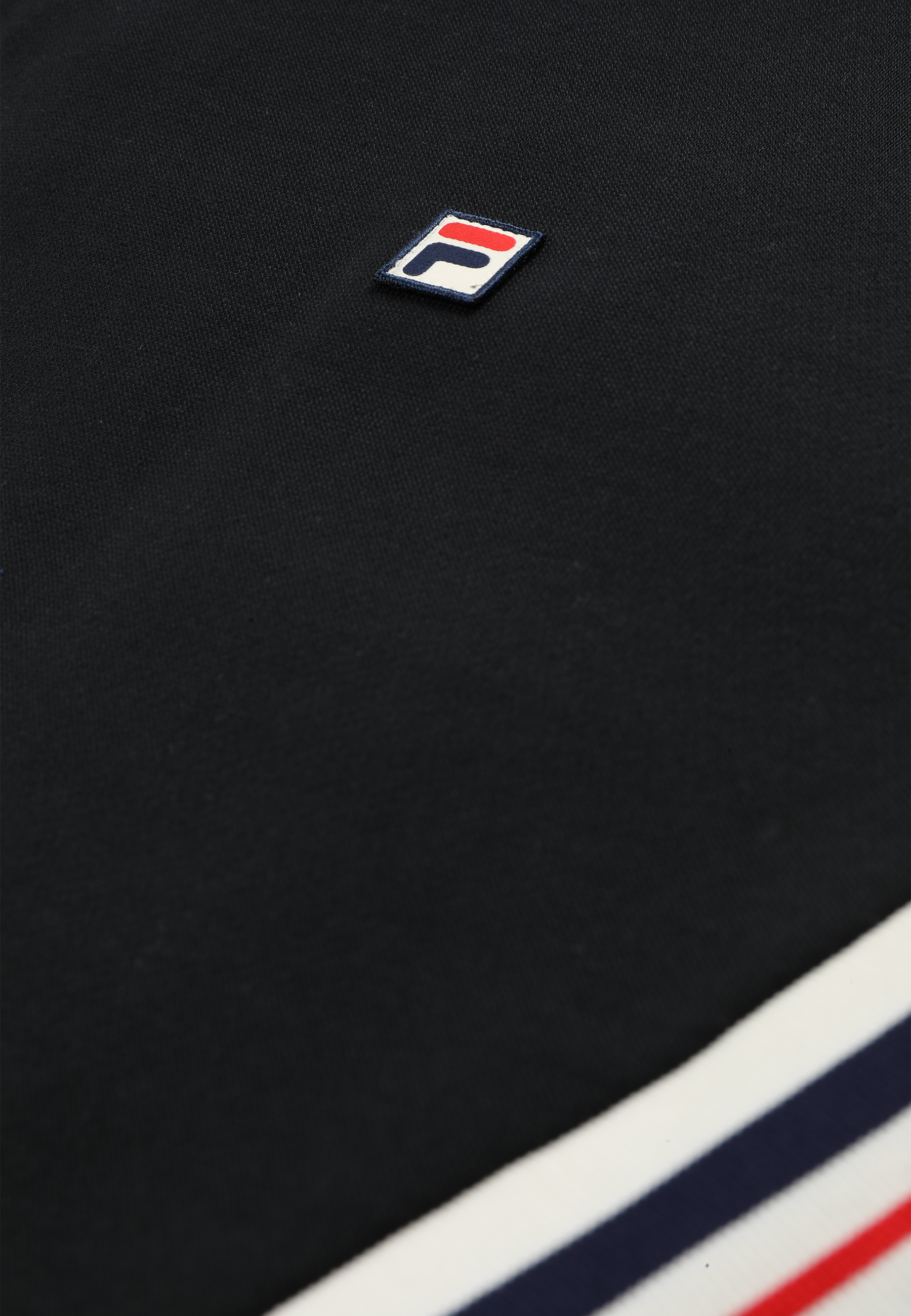 Hoodie À Bande Heritage Ample - Noir