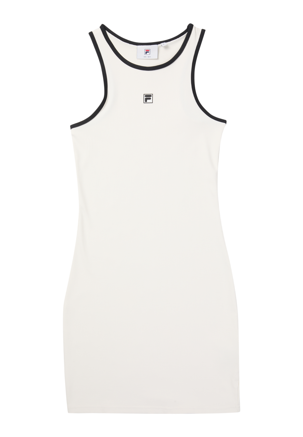 Robe Côtelée À Logo Sans Manches - Aigrette