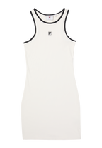 Robe Côtelée À Logo Sans Manches - Aigrette