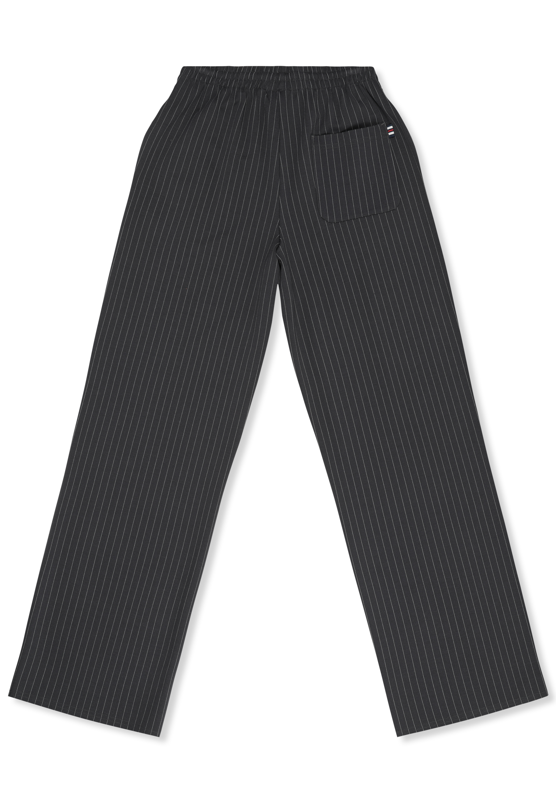 Pantalon Large À Fines Rayures - Phantom