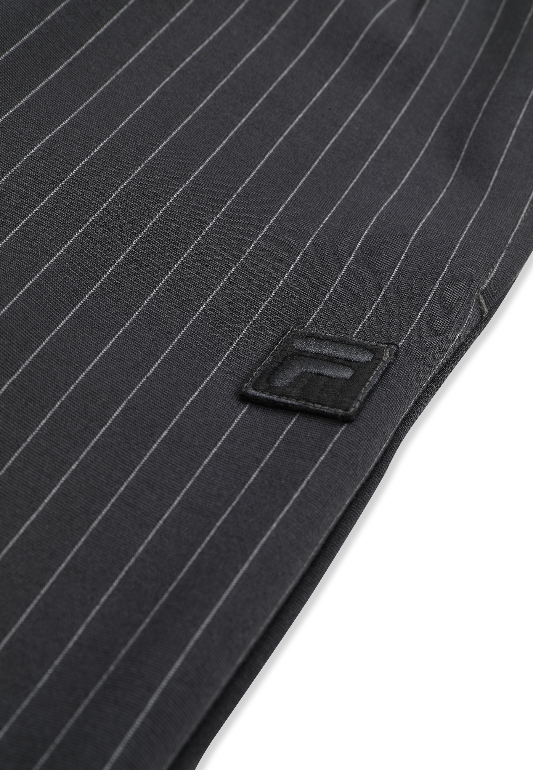 Pantalon Large À Fines Rayures - Phantom