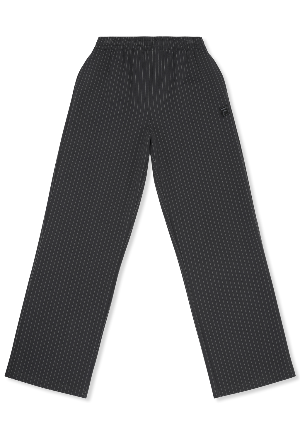 Pantalon Large À Fines Rayures - Phantom