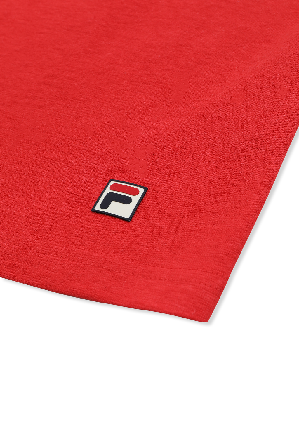 T-Shirt Ringer À Imprimé Décontracté - Rouge Vif-Aigrette