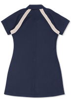 Robe De Tennis Éponge Classique - Iris Noir-Aigrette