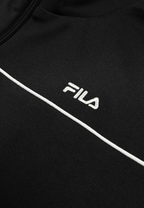 Veste De Survêtement Courte À Bandes Classique - Noir
