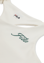 Brassière À Bandes Imprimée - Aigrette