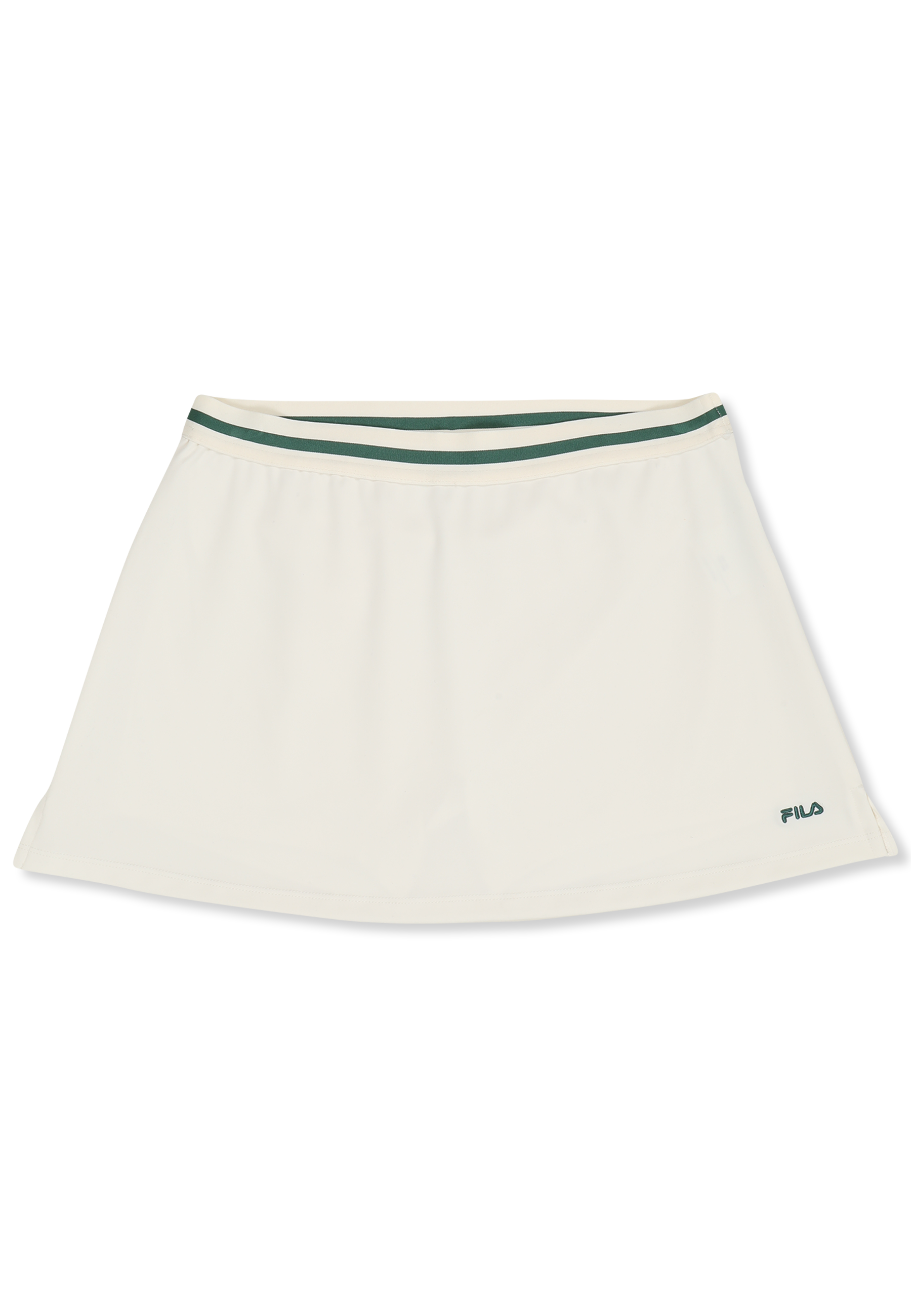 Jupe-Short De Tennis À Bandes Ajustée Imprimée - Aigrette