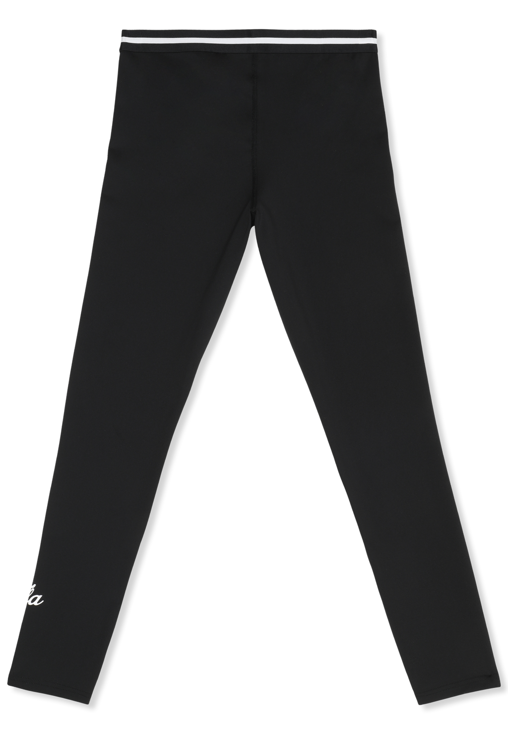 Legging À Bandes Imprimé - Noir