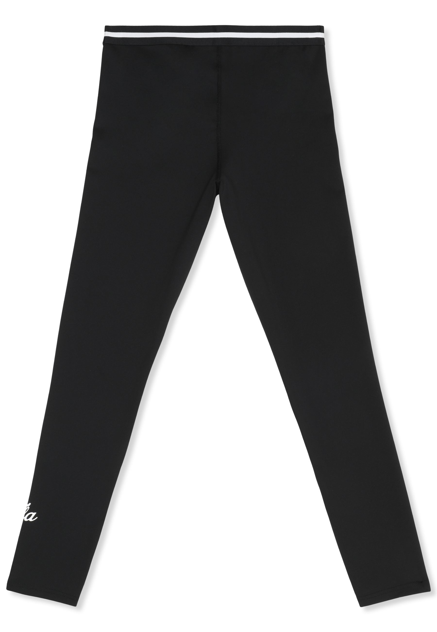 Legging À Bandes Imprimé - Noir