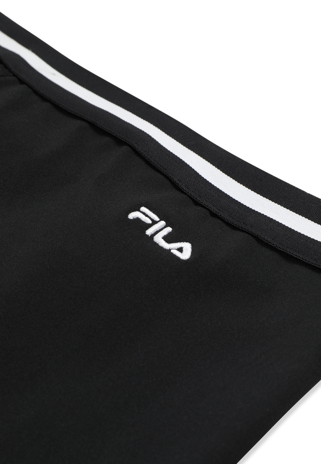 Legging À Bandes Imprimé - Noir