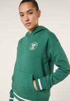 Hoodie À Imprimé Décontracté - Vert Bouquet