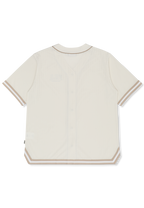 Chemise De Baseball En Mesh Oversize - Aigrette