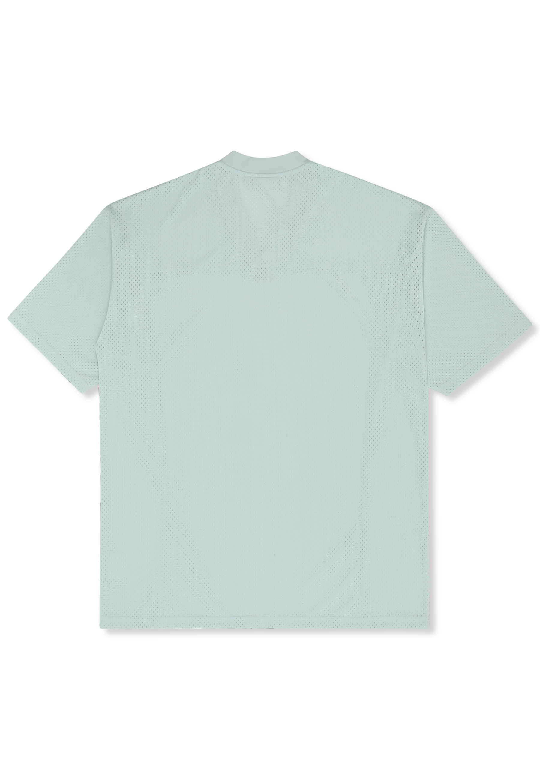 Robe T-Shirt En Mesh À Col V Oversize - Mer Apaisante