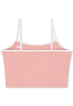Haut Court À Fines Bretelles - Rose Tendre