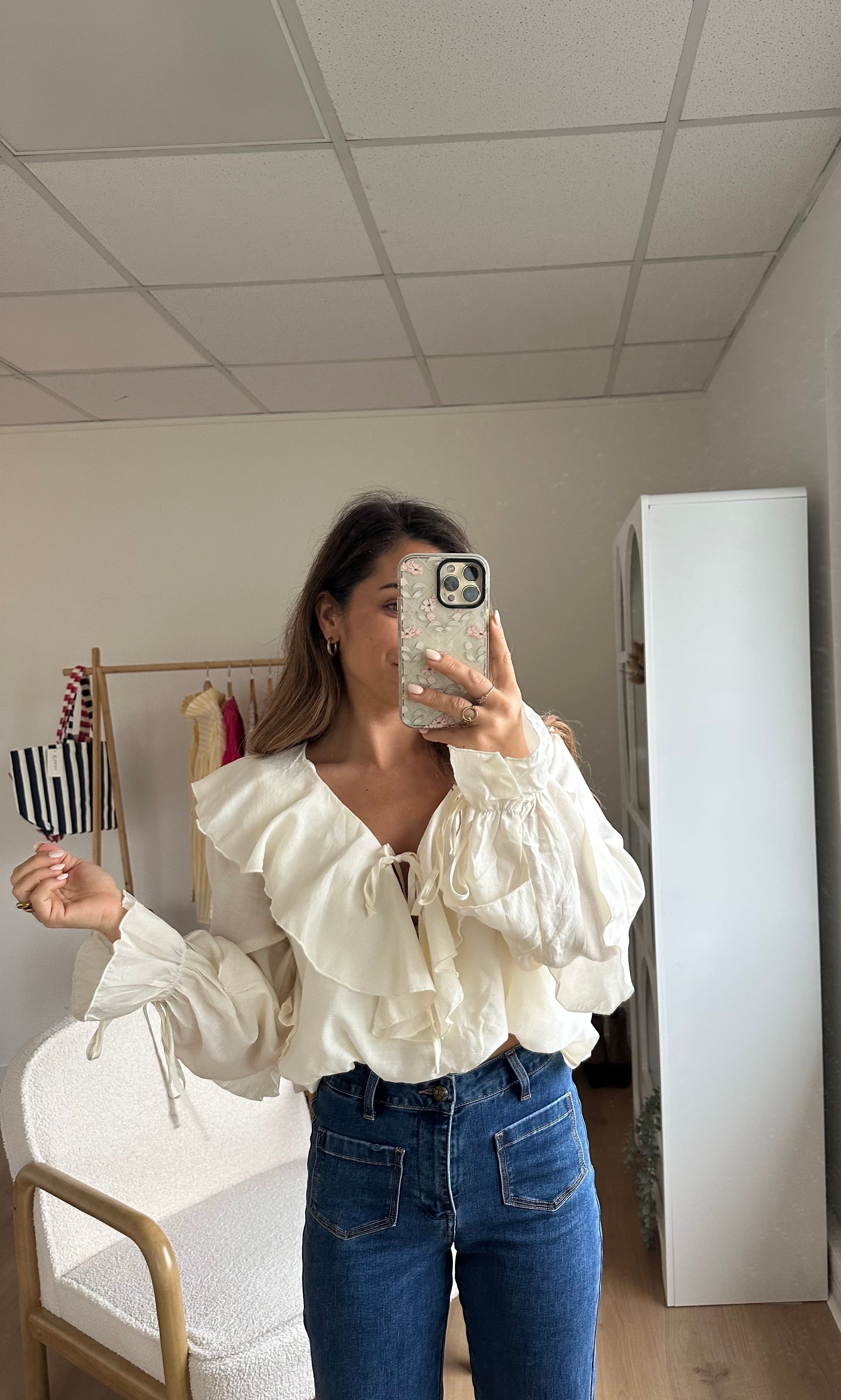 Blouse Iris Écru