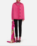 The Kooples - Veste En Laine - Rose - Femme