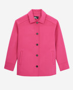 The Kooples - Veste En Laine - Rose - Femme