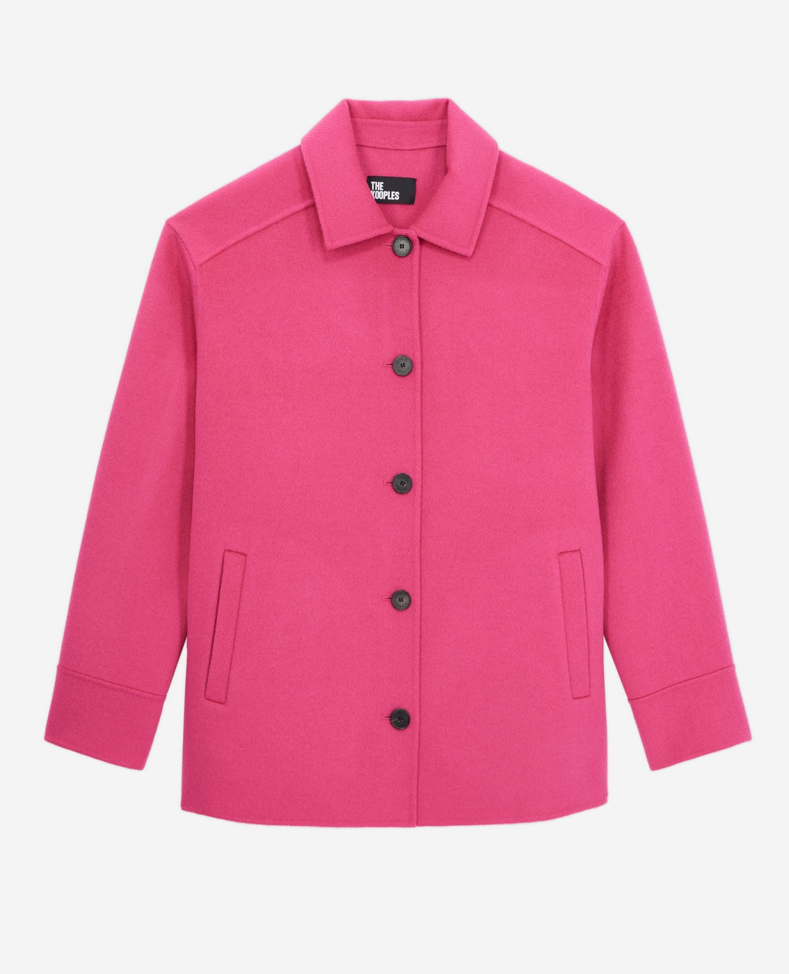The Kooples - Veste En Laine - Rose - Femme