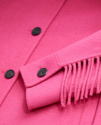 The Kooples - Veste En Laine - Rose - Femme