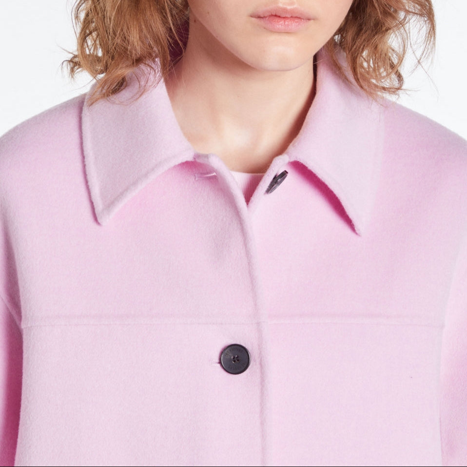 The Kooples - Veste En Laine - Rose - Femme