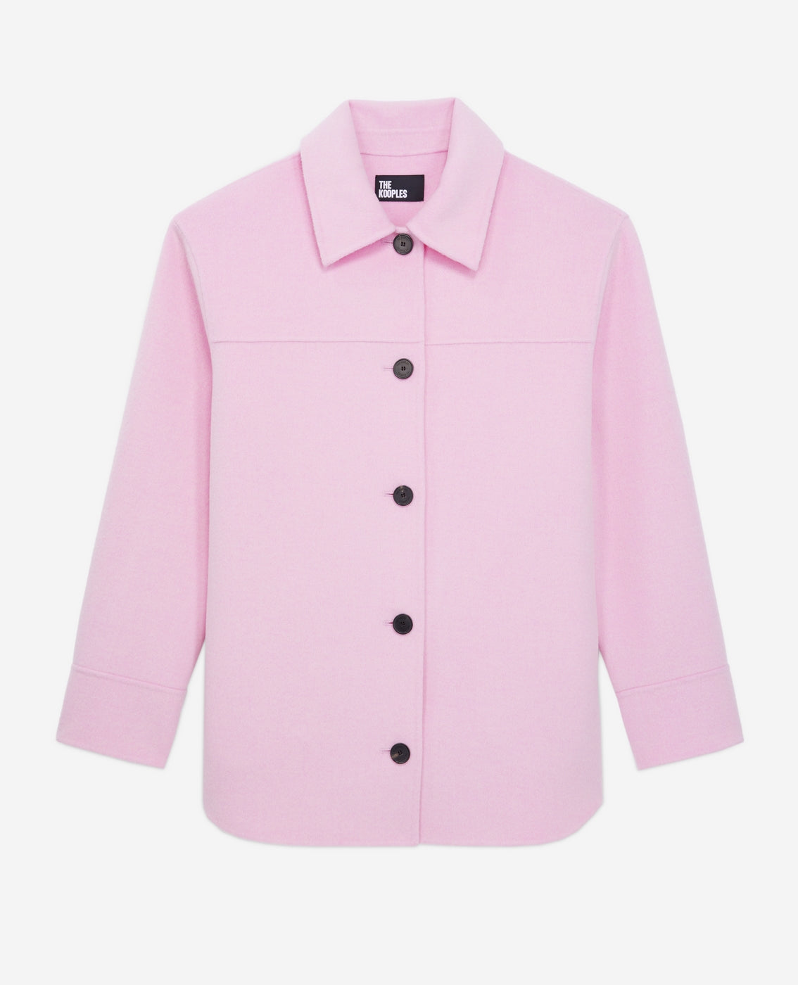 The Kooples - Veste En Laine - Rose - Femme