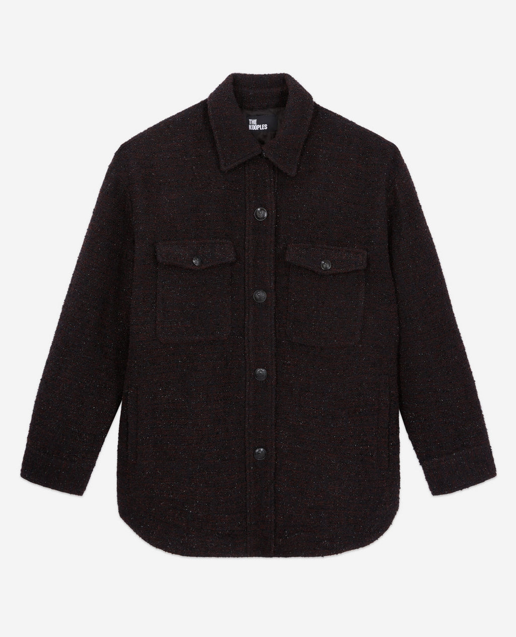 The Kooples - Surchemise - Noir Chiné - Femme