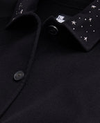 The Kooples - Veste En Laine - Noir - Femme