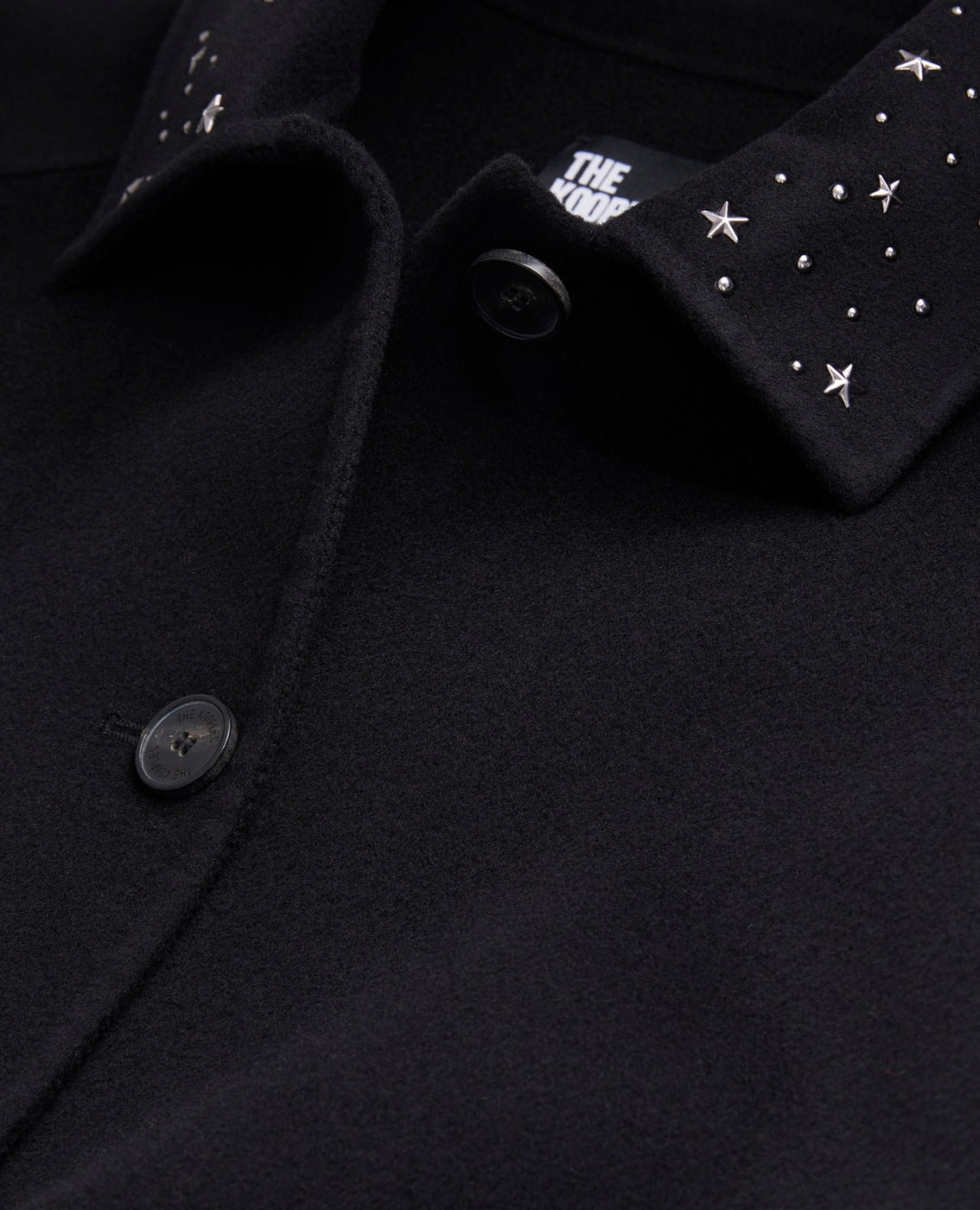 The Kooples - Veste En Laine - Noir - Femme