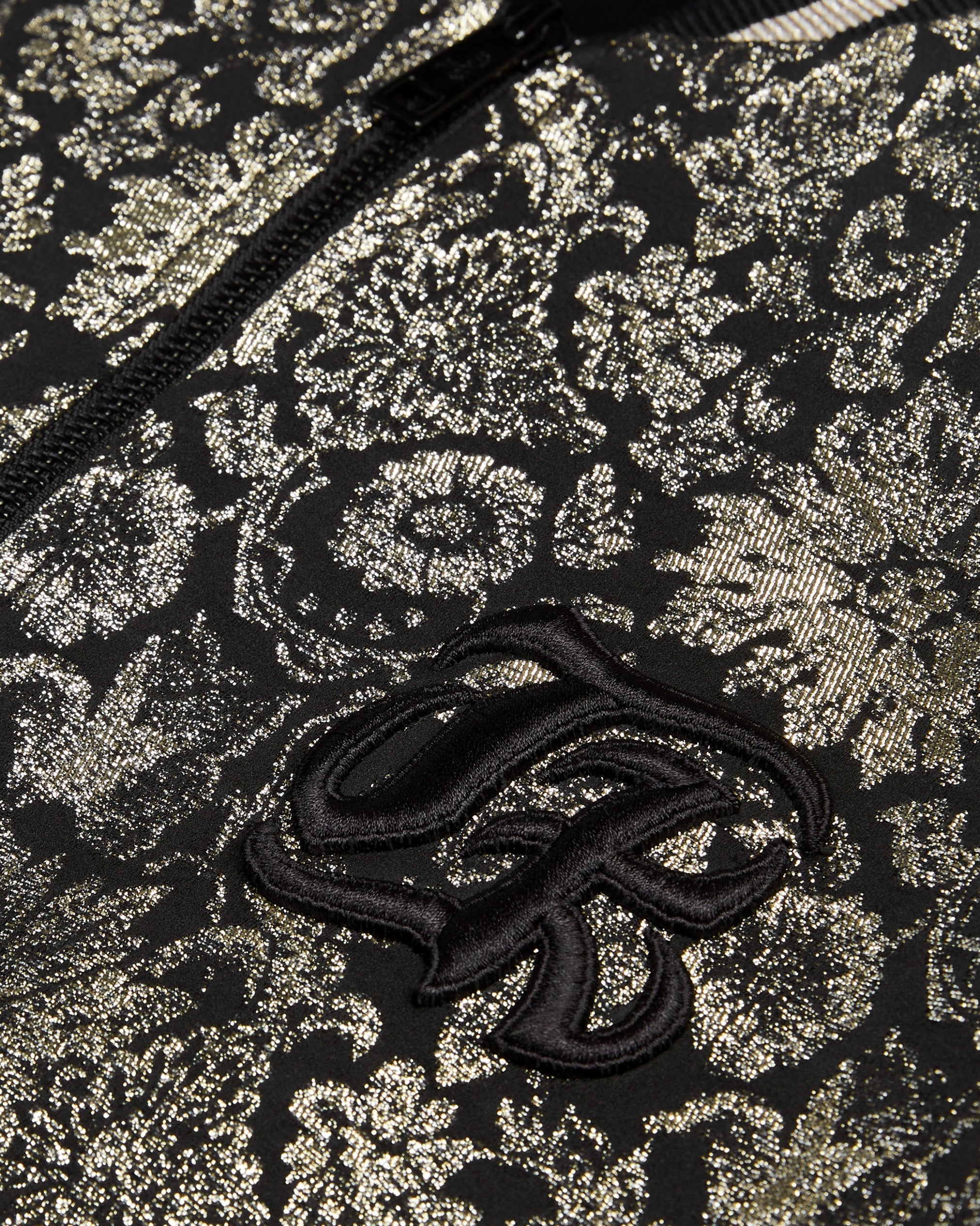 The Kooples - Blouson Bimatiere Motif Fleuri Lurex