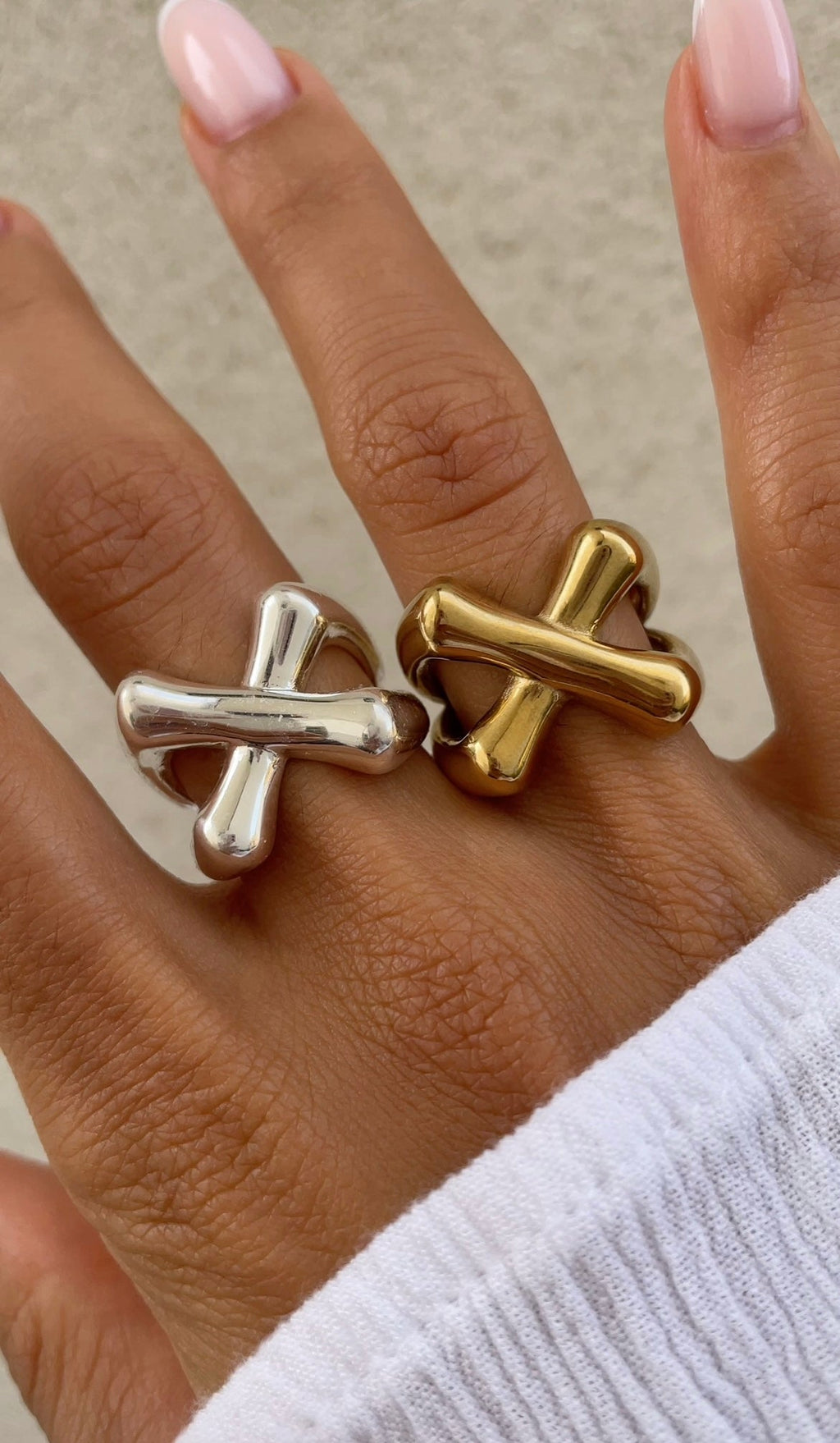 Bague Cross