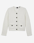The Kooples - Cardigan Boutonne Detail De Tresse