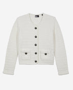 The Kooples - Cardigan Boutonne Detail De Tresse