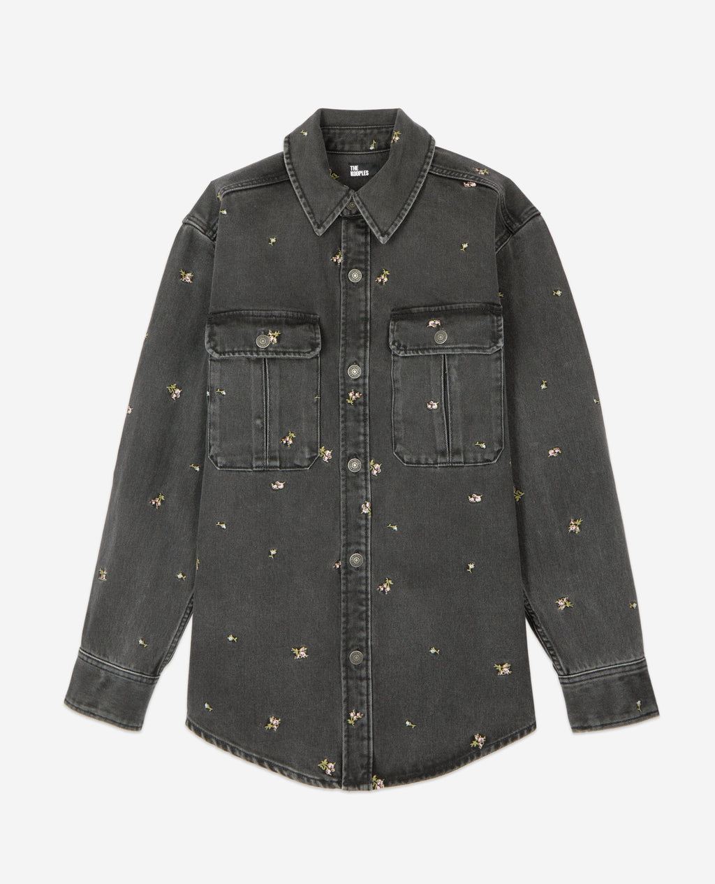 The Kooples - Surchemise Avec Broderie Fleurs