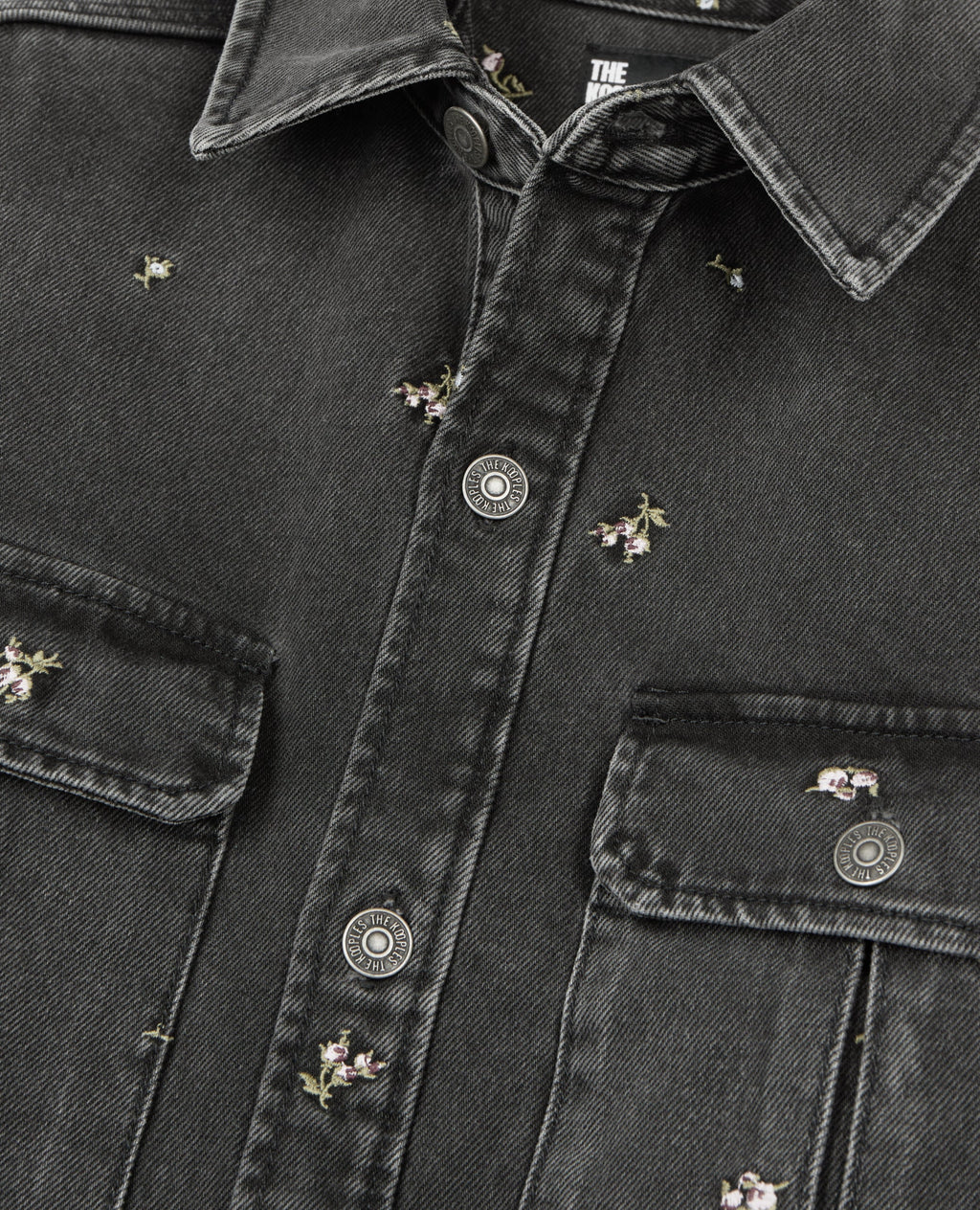 The Kooples - Surchemise Avec Broderie Fleurs
