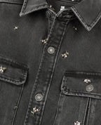 The Kooples - Surchemise Avec Broderie Fleurs