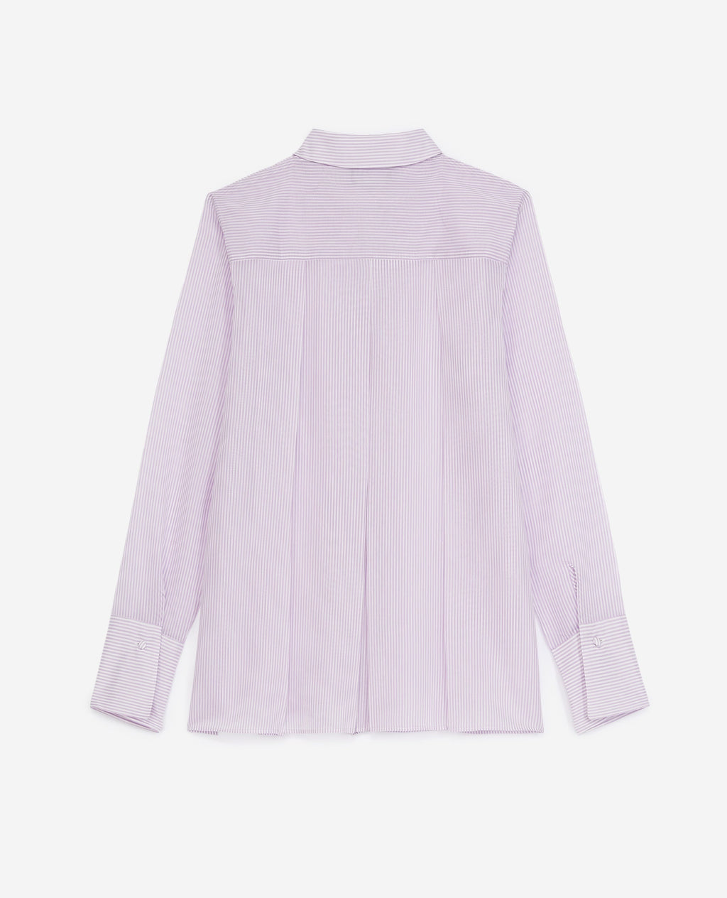 The Kooples - Chemise Violet Et Blanc Simple À Rayures - Femme
