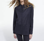 The Kooples - Chemise Sans Col Detail Patte Cachee - Femme