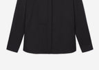 The Kooples - Chemise Sans Col Detail Patte Cachee - Femme