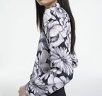 The Kooples - Chemisier En Soie - Noir Et Blanc - Femme