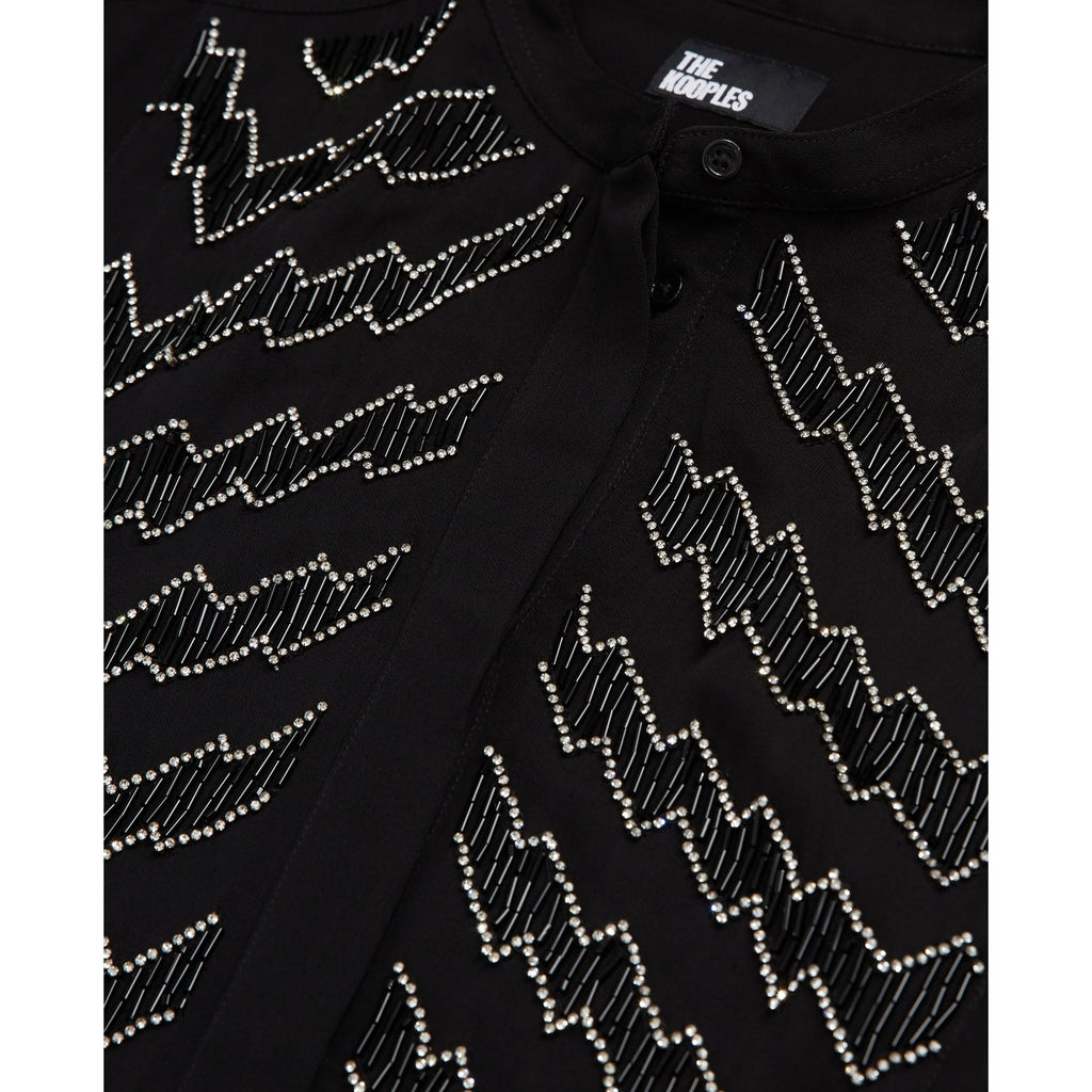 The Kooples - Chemisier - Noir - Femme