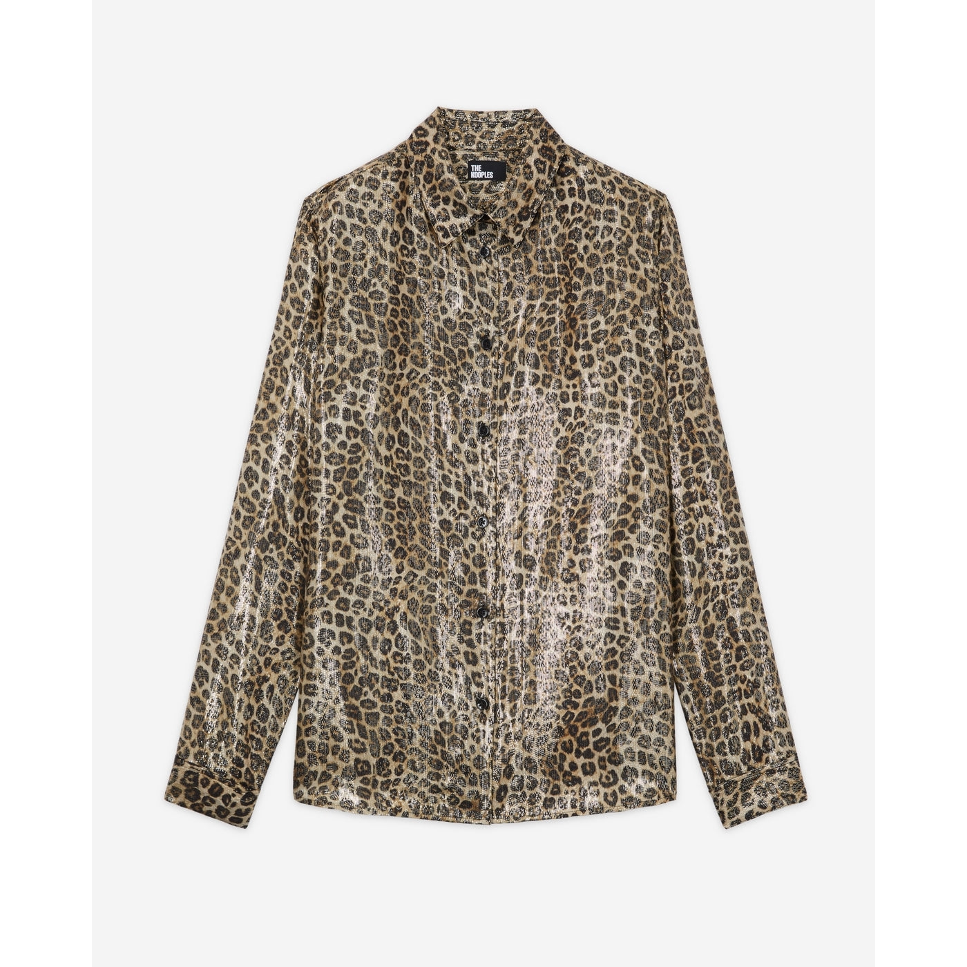 The Kooples - Chemisier Ajusté - Noir Et Marron - Femme