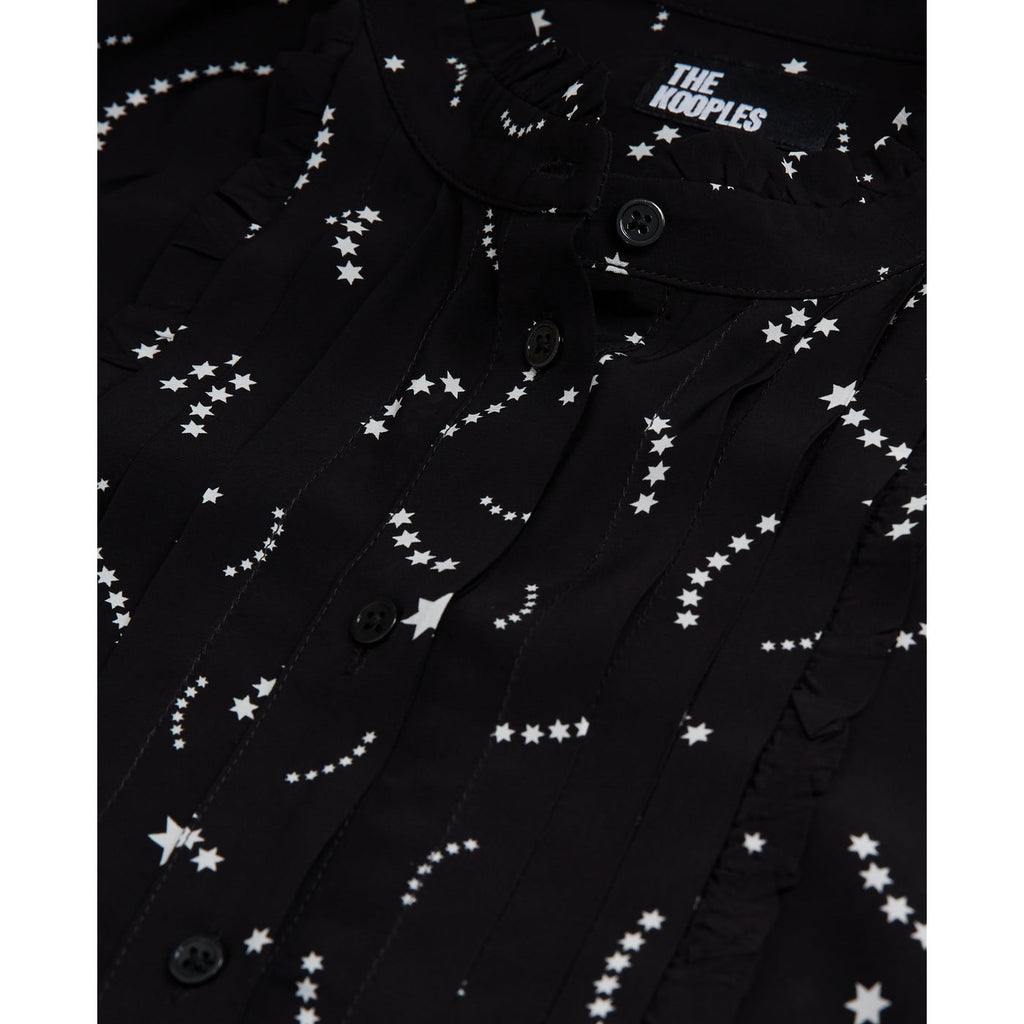 The Kooples - Chemisier - Noir Et Blanc - Femme