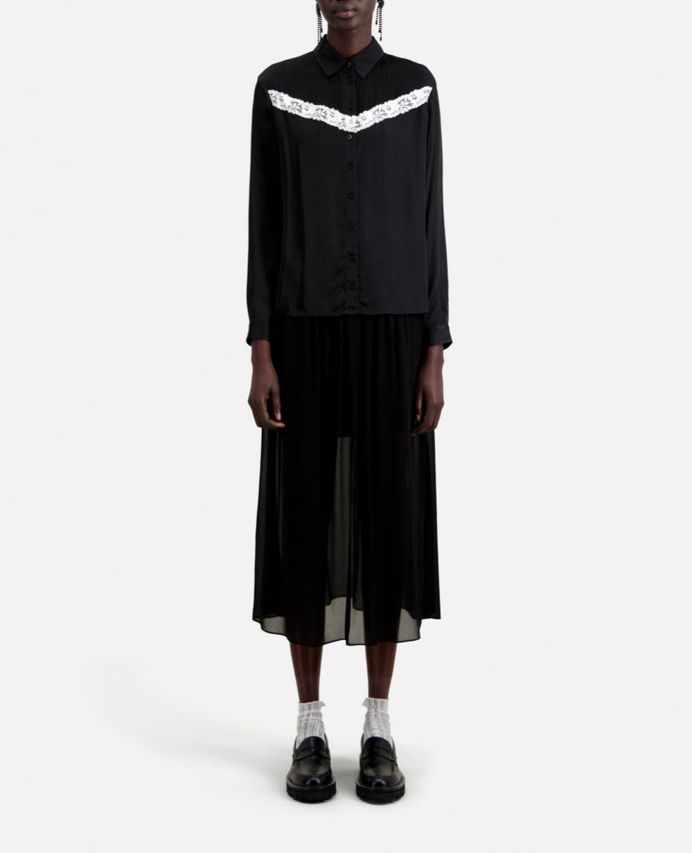 The Kooples - Chemise - Noir - Femme