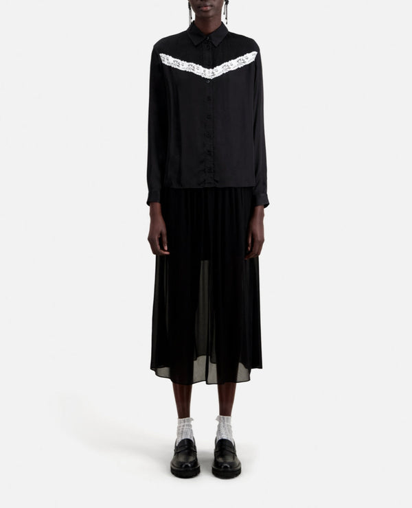 The Kooples - Chemise - Noir - Femme