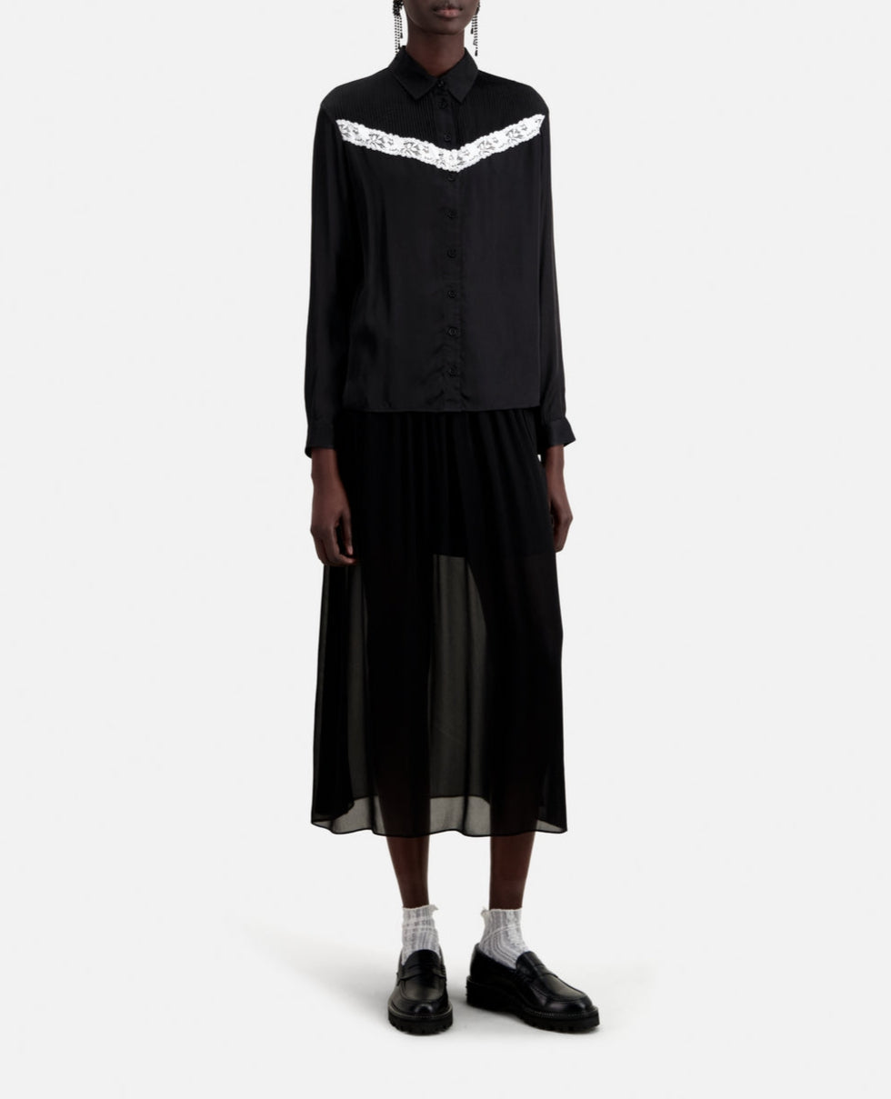 The Kooples - Chemise - Noir - Femme